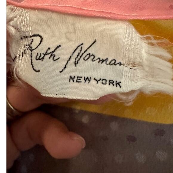 Ruth Norman Vintage Caftan/Kaftan Host Dress OSFM - Picture 2 of 6